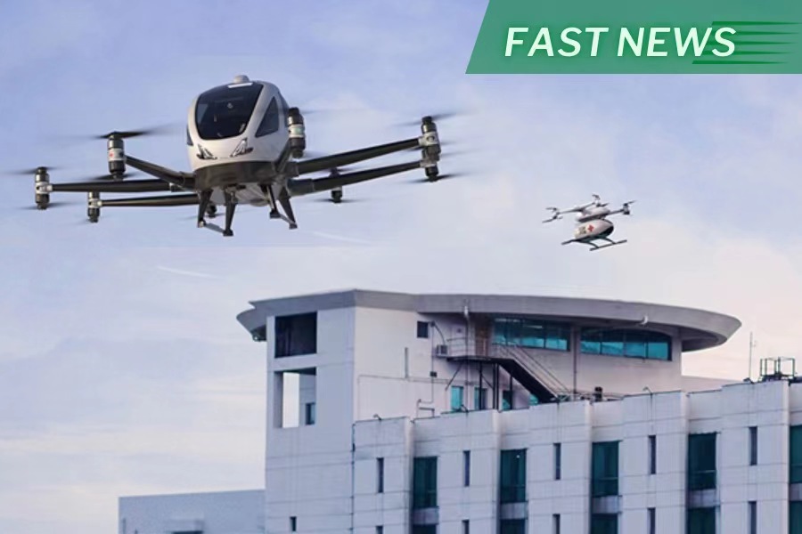 EHang makes autonomous aerial vehicles