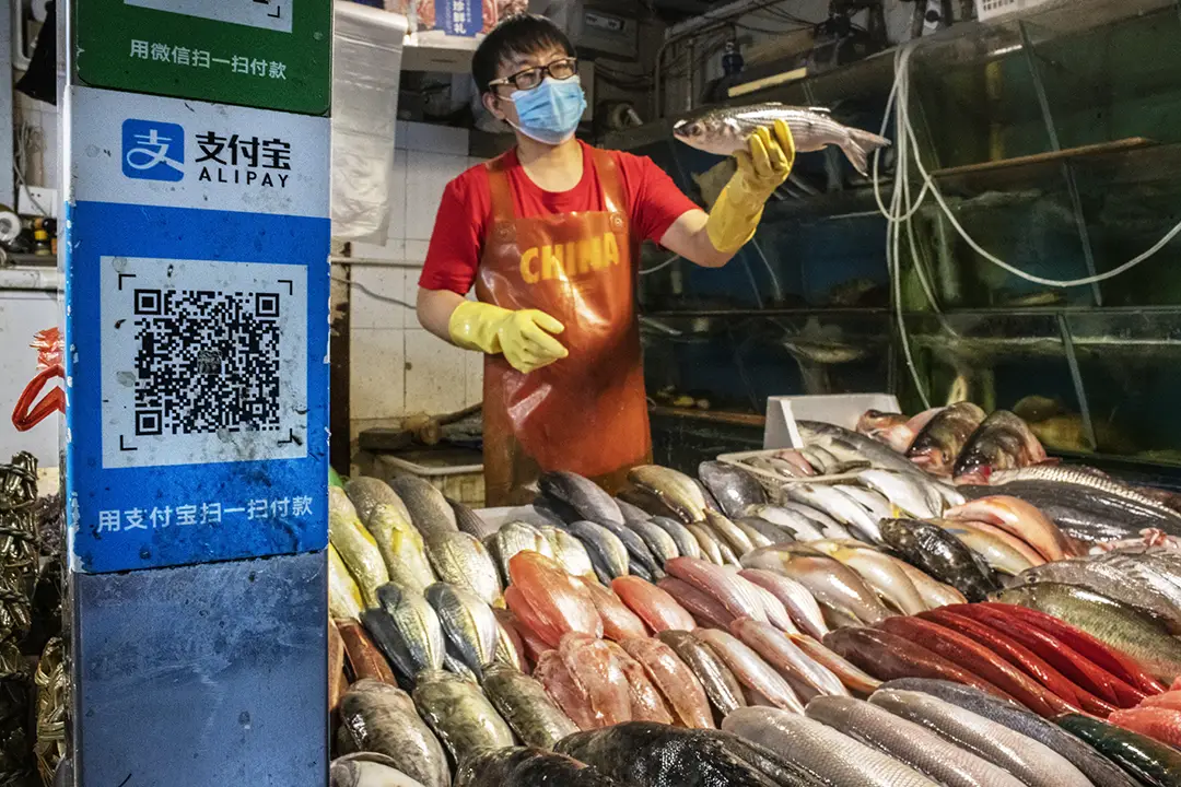 Alipay and WeChat pay used in China