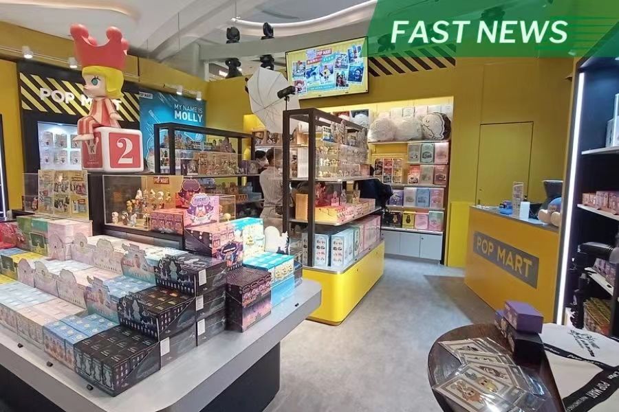 “Blind box” collectible toy seller Pop Mart announced Tuesday its net profit for the first half of 2023 jumped 42.3% year-on-year to 477 million yuan.