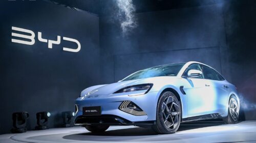 This Chinese maker of electric vehicles has emerged as the No.4 auto brand in the world after Toyota, Volkswagen and Honda.