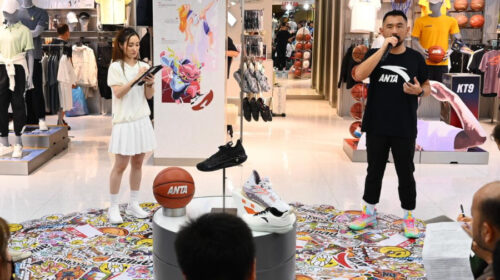 Anta opens store in Thailand
