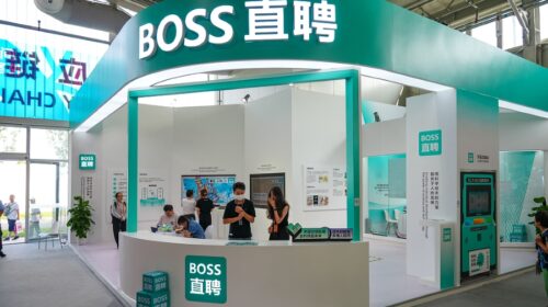 China's leading online recruitment platform has posted its third straight quarterly profit, reaping the rewards of an advertising campaign during last year’s soccer championships.
