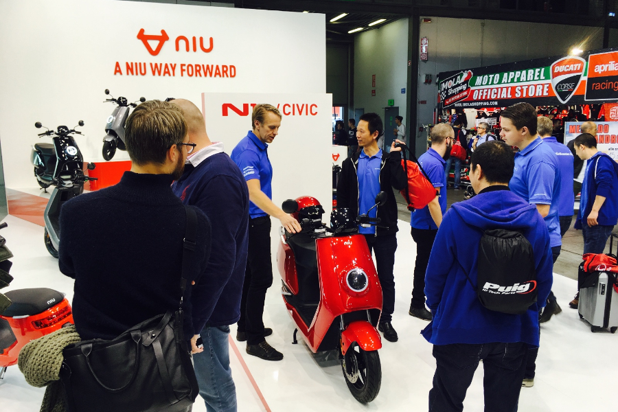 Niu's unit sales roughly flat in fourth quarter