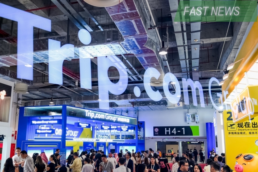 Trip.com Hong Kong, a subsidiary of leading Chinese online travel agency Trip.com Group, said its orders for outbound air tickets nearly tripled year-over-year between Jan. 4 and Jan. 10, with the number of flights booked on Jan. 10 setting the second-highest one-day record since Covid-related border controls ended.