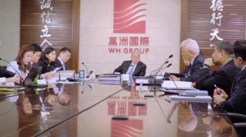WH Group published sharp first-quarter performance improvement