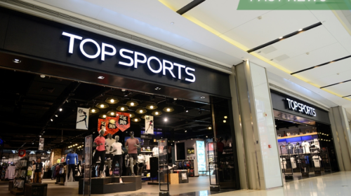 Topsports is the Chinese distributor for Nike and Adidas, with 85% of its sales coming from the two global brands.