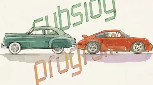 Illustration of China's NEV purchase subsidy program