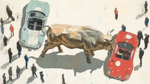 Illustration of two autonomous driving IPOs