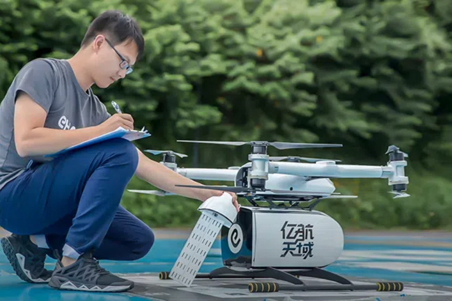 EHang revenue soars in third quarter