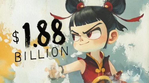 Illustration of Ne Zha's box office