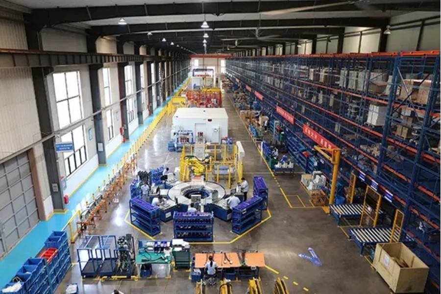 Polysilicon production line