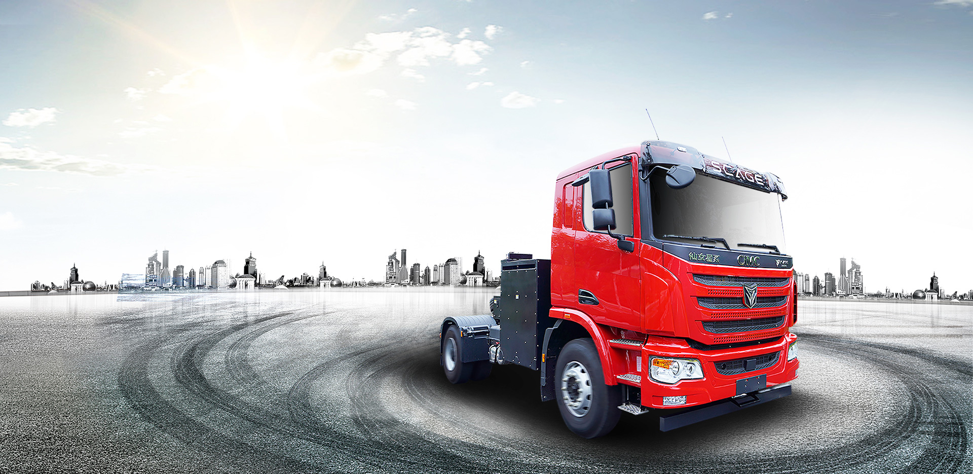 hydrogen truck from Scage