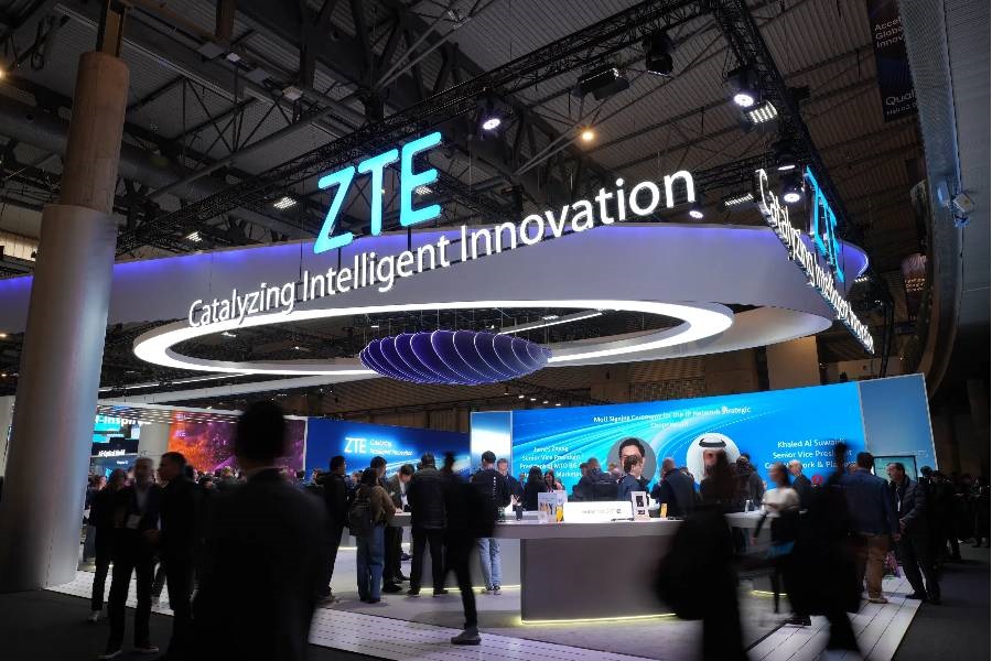 ZTE makes telecoms equipment