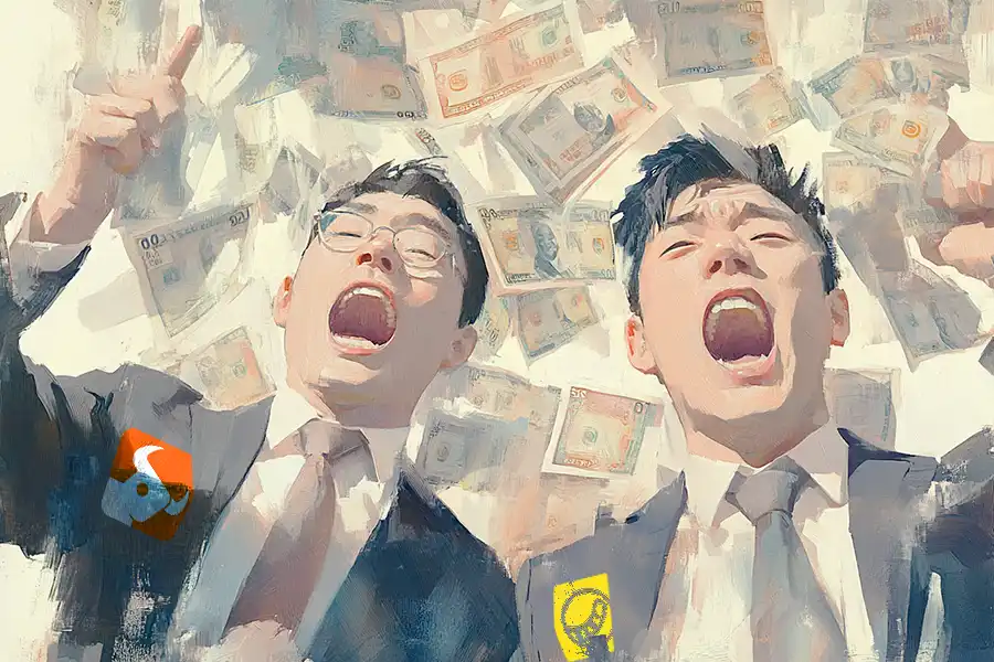 Illustration of Futu and UP Fintech's recent rally