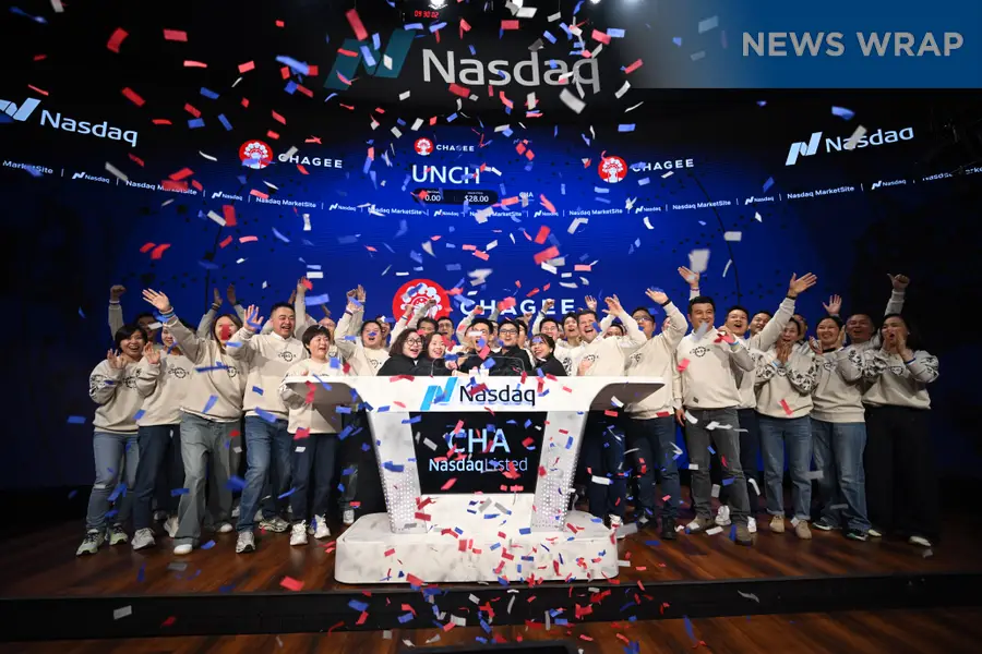 Chagee debuts on the Nasdaq