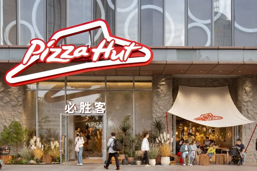 Yum China operates the Pizza Hut WOW chain