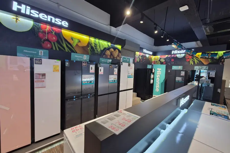 Hisense makes refrigerators
